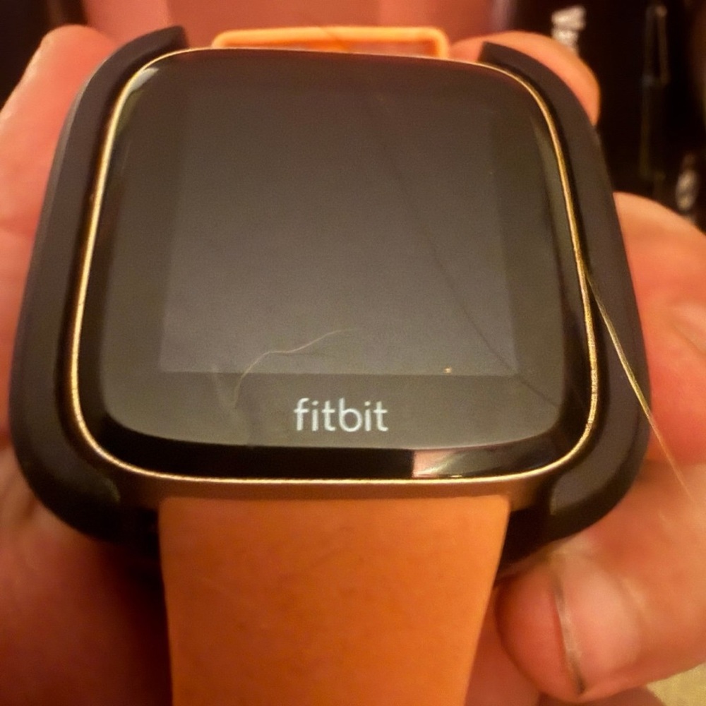 Fitbit Smartwatch - Black and Pink